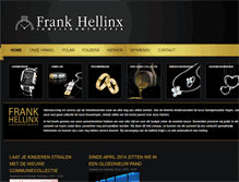 Tablet Screenshot of frankhellinx.be